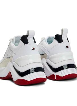 Zapatillas Tommy Hilfiger Fashion Wedge Blanco