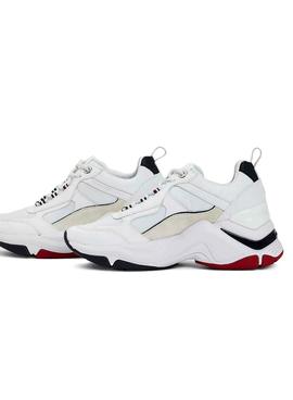 Zapatillas Tommy Hilfiger Fashion Wedge Blanco