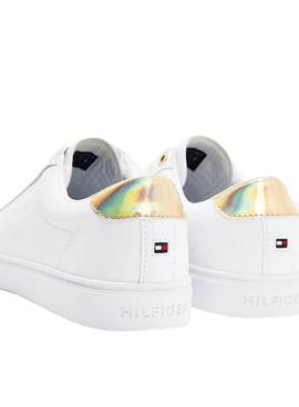 Zapatillas Tommy Hilfiger Elastic Slip Blanco