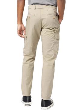 Pantalón Dockers Cargo Tapered Taupe Beige Hombre