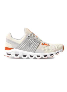 Zapatillas On Running Cloudswift White Flame 