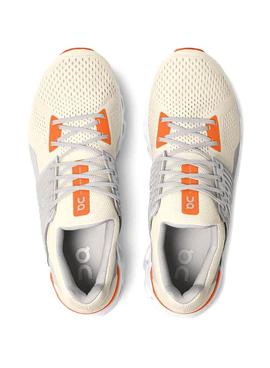 Zapatillas On Running Cloudswift White Flame 