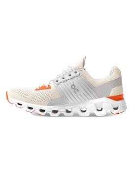 Zapatillas On Running Cloudswift White Flame 