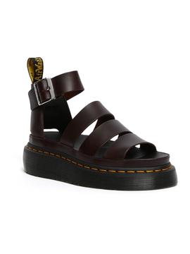 Sandalias Dr Martens Clarissa Quad Granate Mujer