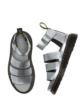 Sandalias Dr Martens Clarissa II Plateado Mujer