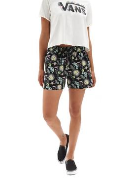 Short Vans Califas Woven Califas Negro para Mujer