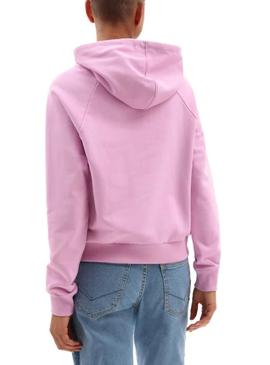 Sudadera Vans Flying V Boxy Rosa para Mujer