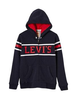 Sudadera Levis ZIPRAY Marino