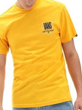 Camiseta Vans Frequency SS Amarillo para Hombre