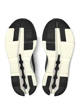 Zapatillas On Running Cloudnova Black White Hombre