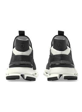 Zapatillas On Running Cloudnova Black White Hombre