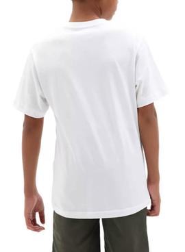 Camiseta Vans Print Box Blanco Para Niño