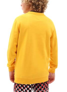 Sudadera Vans OTW Crew Amarillo Para Niño