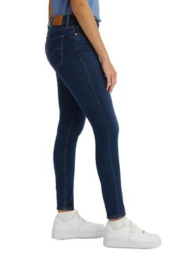 Pantalón Vaquero Levis 711 Skinny Azul Para Mujer