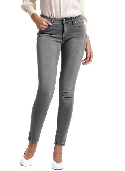 Pantalón Vaquero Levis 711 Skinny Gris