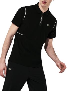 Polo Lacoste SPORT Ultra Soft Negro para Hombre