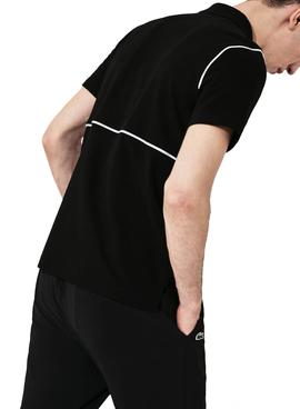 Polo Lacoste SPORT Ultra Soft Negro para Hombre