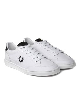 Zapatillas Fred Perry Deuce Leather Blanco Hombre