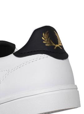 Zapatillas Fred Perry Deuce Leather Blanco Hombre