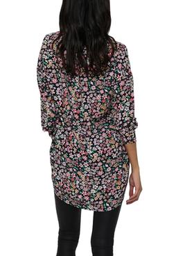 Camisa Only Tamara Loose L/S Negro Para Mujer