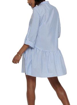 Vestido Only Ditte Life Stripe Azul para Mujer