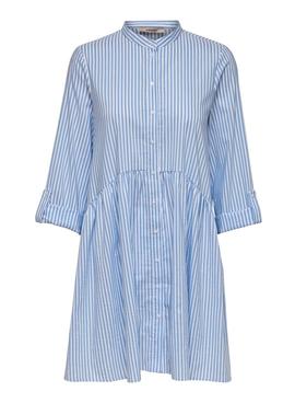 Vestido Only Ditte Life Stripe Azul para Mujer