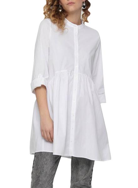 Vestido Only Ditte Life 3/4 Blanco para Mujer