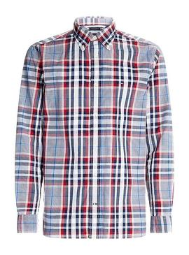 Camisa Tommy Hilfiger Midscale Azul Marino Hombre