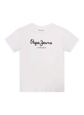 Camiseta Pepe Jeans Art Blanco Para Niño