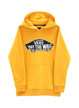 Sudadera Vans Fleece Amarillo Para Niño