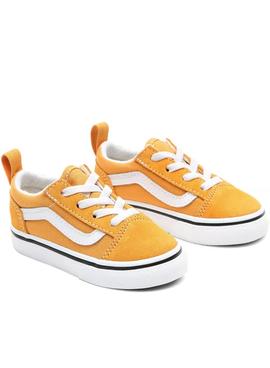 Zapatillas Vans Old Skool Amarillo Niño y Niña