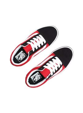 Zapatillas Vans Comfycush Old Skool Rojo Niño Niña