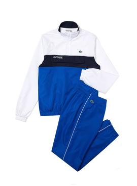 Chándal Lacoste Sport Plegable Azul para Hombre