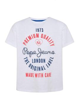 Camiseta Pepe Jeans Nala Blanco para Niña