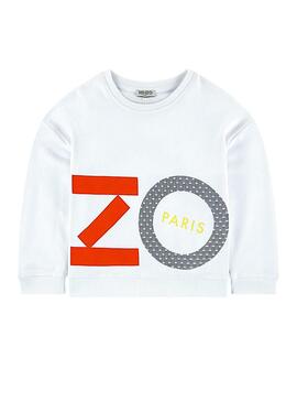 Sudadera Kenzo Fidji Blanco Niño