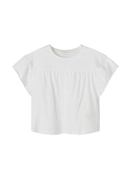 Camiseta Name It Dagil Blanco Para Niña