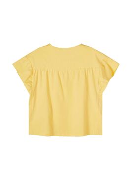 Camiseta Name It Dagil Amarillo Para Niña