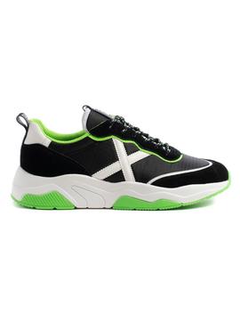 Zapatillas Munich Wave 53 Negro Hombre y Mujer    