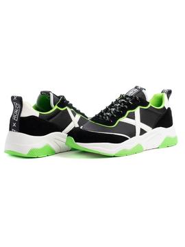 Zapatillas Munich Wave 53 Negro Hombre y Mujer    