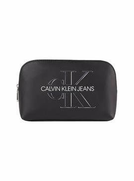 Neceser Calvin Klein Cosmetic Pouch Negro Mujer
