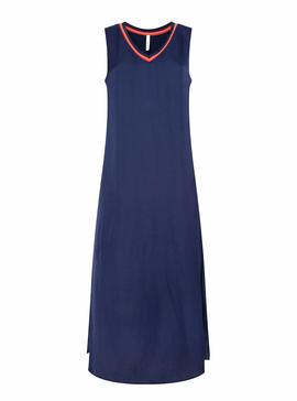 Vestido Pepe Jeans Idara Azul Marino Para Mujer