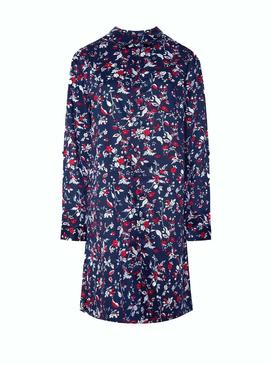 Vestido Pepe Jeans Martinia Azul Marino Para Mujer