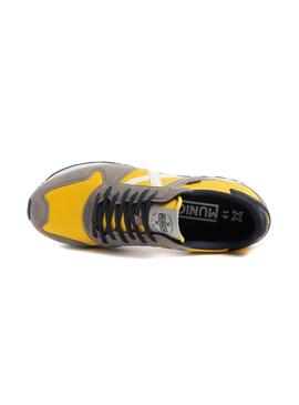 Zapatillas Munich Massana 412 Amarillo Hombre