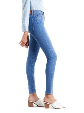 Pantalón Vaquero Levis 720 Hirise Azul Para Mujer