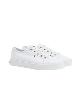 Zapatillas Tommy Hilfiger Nautical Blanco Mujer