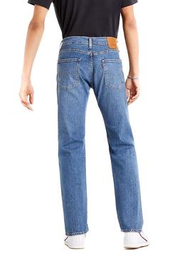 Pantalón Vaquero Levis 502 Taper Wagyu Azul Hombre