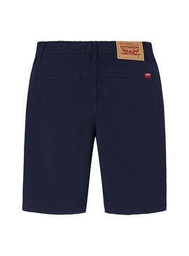 Bermuda Levis Straight XX Chino Azul Manino Niño