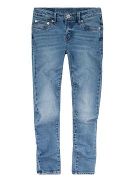 Pantalón Vaquero Levis 710 Skinny Azul Claro Niña