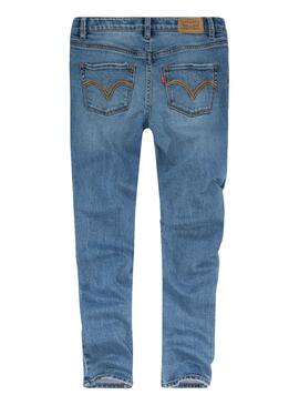 Pantalón Vaquero Levis 710 Skinny Azul Claro Niña