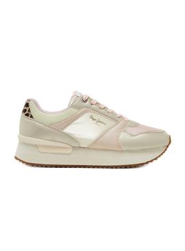 Zapatillas Pepe Jeans Rusper Eve Rosa Para Mujer